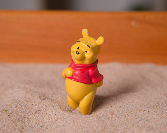 sandplay therapy training winnie the pooh figure
